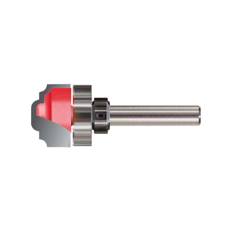 TCT Bearing Guided Plunge Ogee Router Bit, Double Cutter, Right