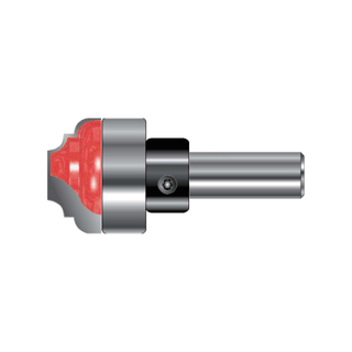 TCT Bearing Guided Cove & Bead Cutter Router Bit, Double Cutter, Right Rotation